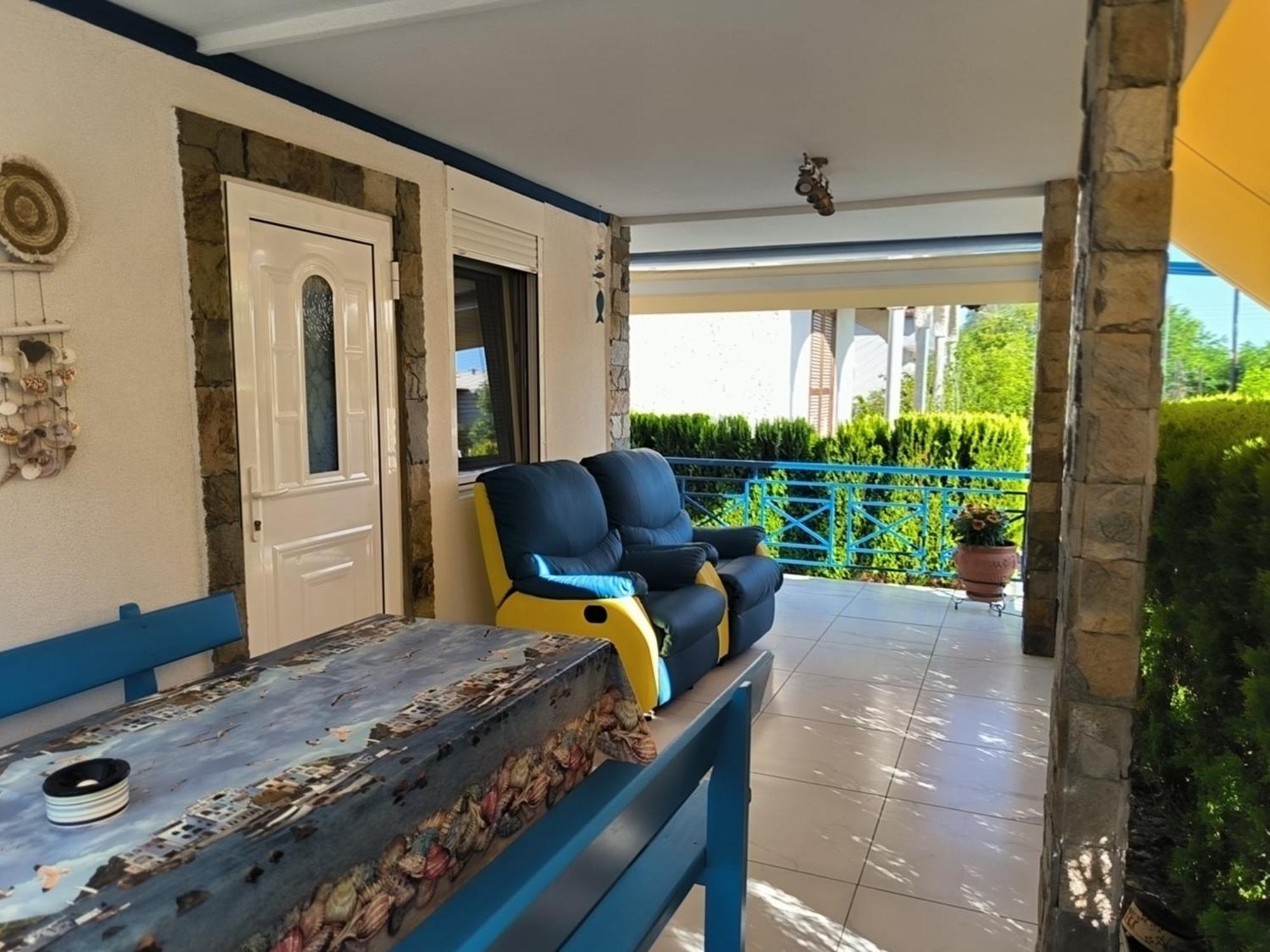 Villa Blue House Nea Kallikrateia Exterior foto