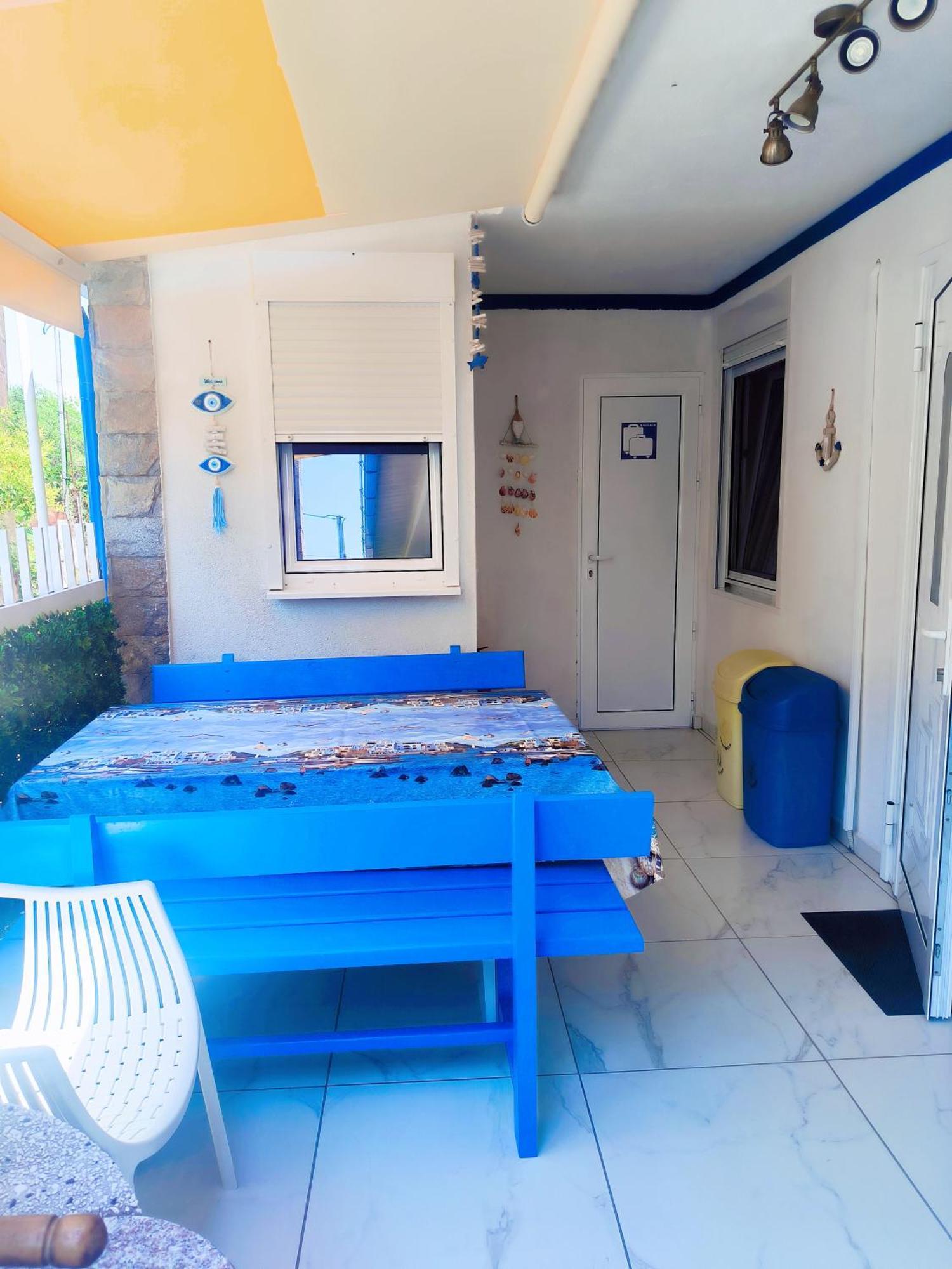 Villa Blue House Nea Kallikrateia Exterior foto